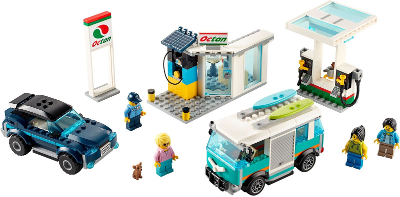 LEGO® City 60257 Benzínová stanice