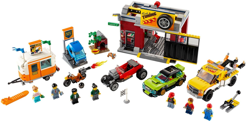 LEGO® City 60258 Tuningová dílna