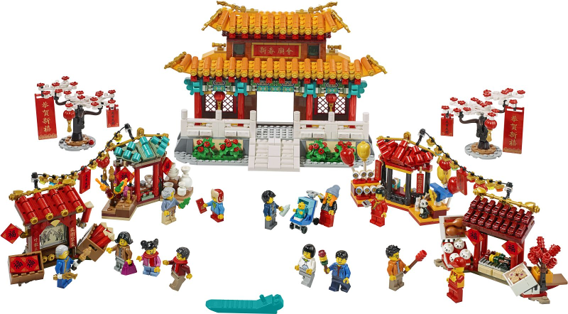 LEGO 80105 Oslava čínského nového roku (Chinese New Year Temple Fair)
