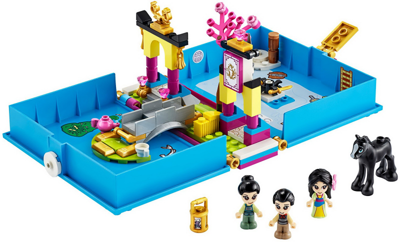 LEGO Disney 43174 Mulan a její pohádková kniha dobrodružství