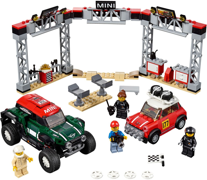 LEGO Speed Champions 75894 967 Mini Cooper S Rally a 2018 MINI John Cooper Works Buggy