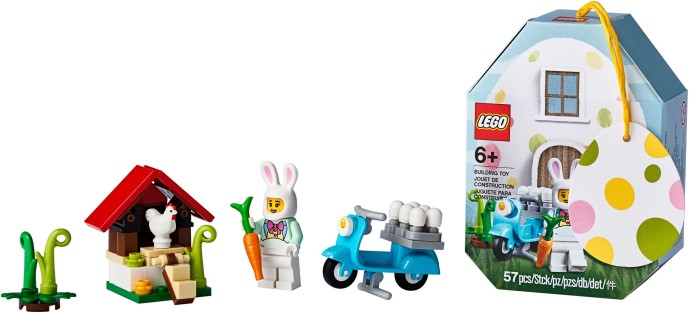 LEGO Seasonal 853990 Velikonoční zajíček s domečkem