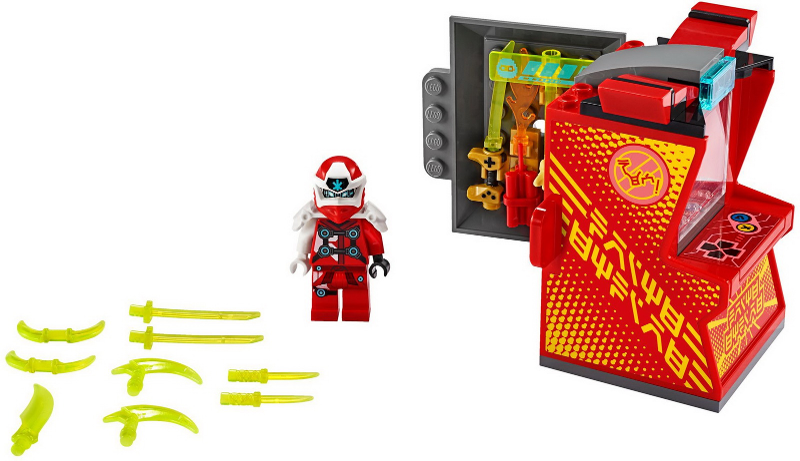LEGO Ninjago 71714 Kaiův avatar - arkádový automat