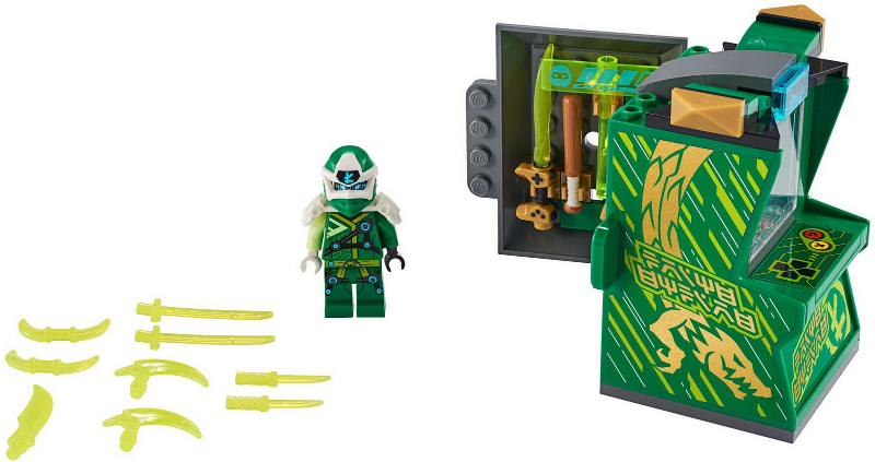 LEGO Ninjago 71716 Lloydův avatar - arkádový automat