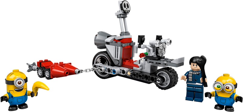 LEGO Mimoni 75549 Divoká honička na motorce