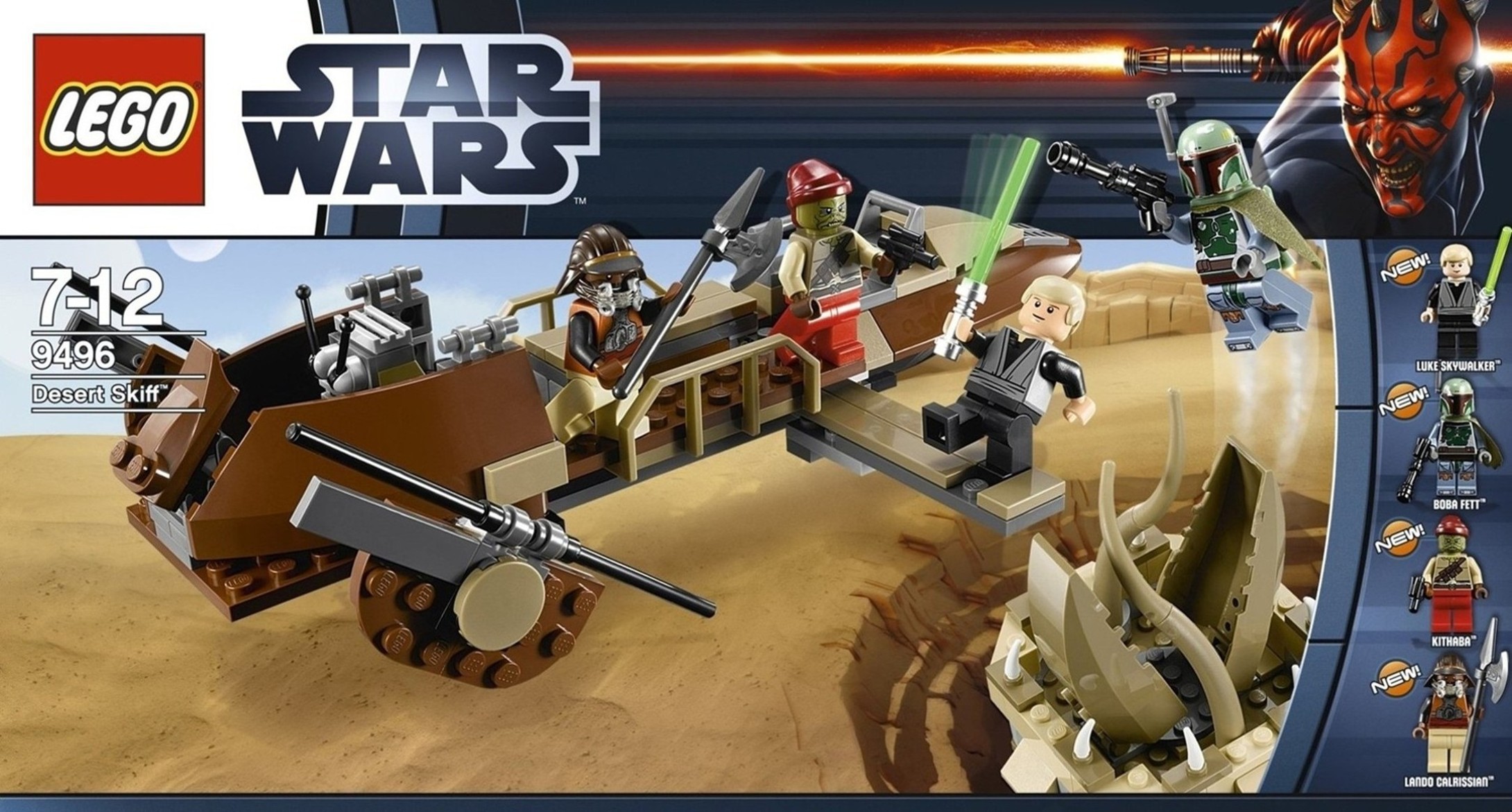 LEGO 9496 STAR WARS Desert Skiff - Pouštní člun - Pouštní mobil