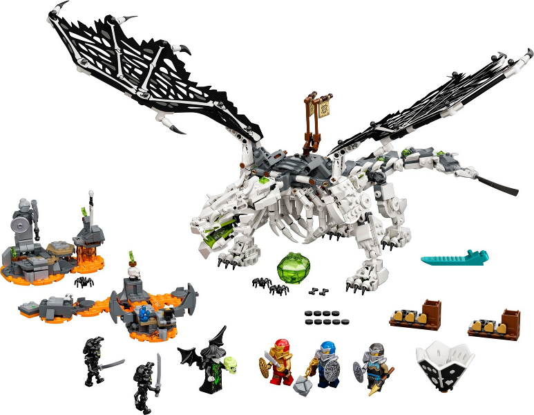 LEGO Ninjago 71721 Drak Čaroděje lebek
