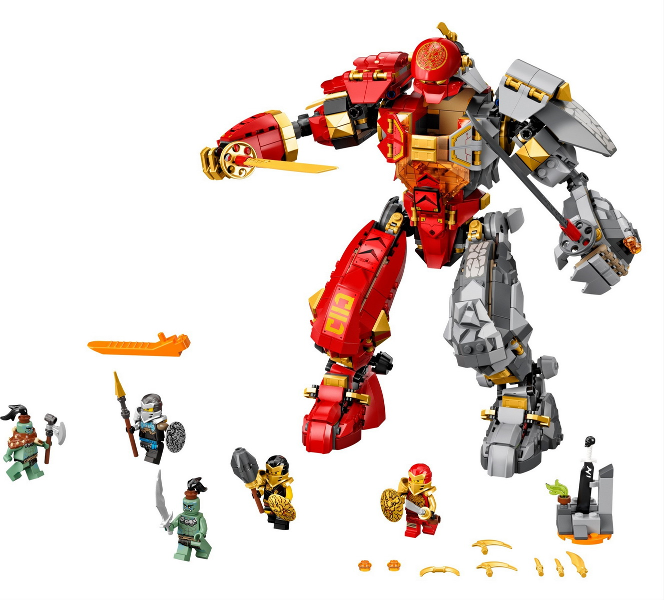 LEGO Ninjago 71720 Robot ohně a kamene