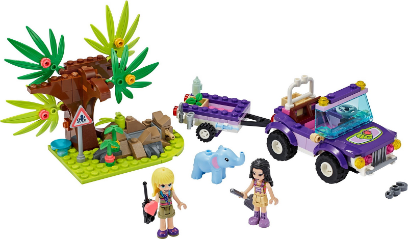 LEGO® Friends 41421 Záchrana slůněte v džungli