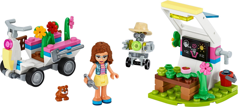 LEGO® Friends 41425 Olivie a její květinová zahrada