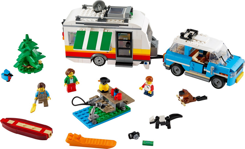 LEGO® CREATOR 31108 Rodinná dovolená v karavanu