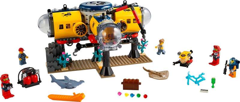 LEGO® CITY 60265 Oceánská průzkumná základna