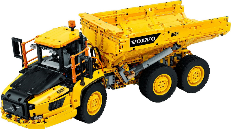 LEGO TECHNIC 42114 Kloubový dampr Volvo 6x6