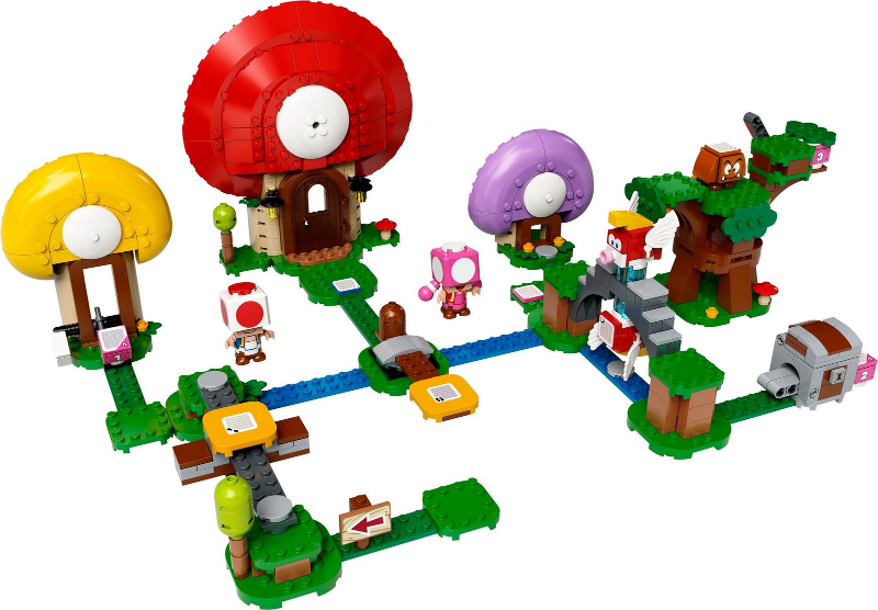 LEGO SUPER MARIO 71368 Toadův lov pokladů – rozšiřující set