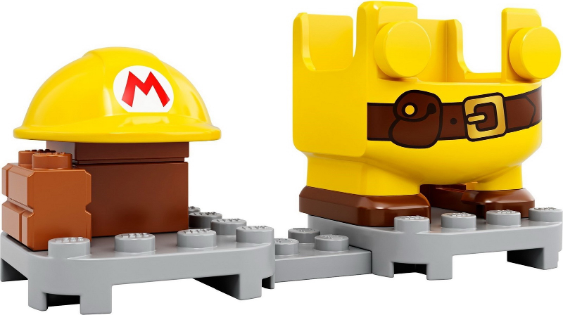 LEGO SUPER MARIO 71373 Stavitel Mario – obleček