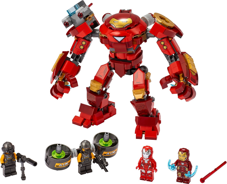LEGO SUPER HEROES 76164 Iron Man Hulkbuster proti agentovi A.I.M.