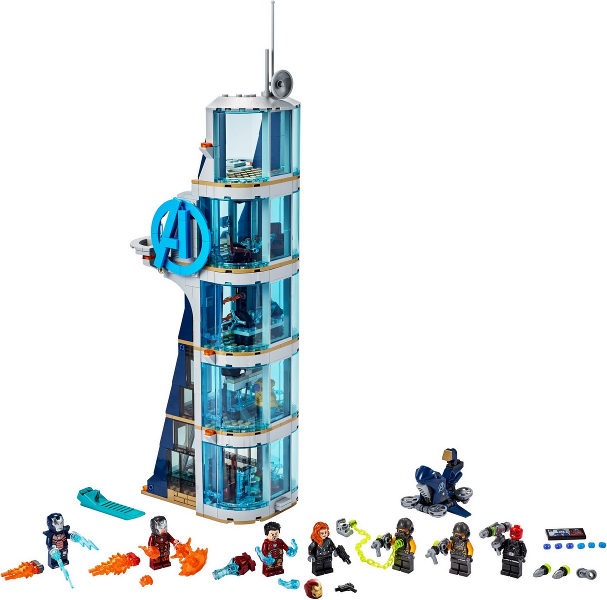 LEGO SUPER HEROES 76166 Boj ve věži Avengerů