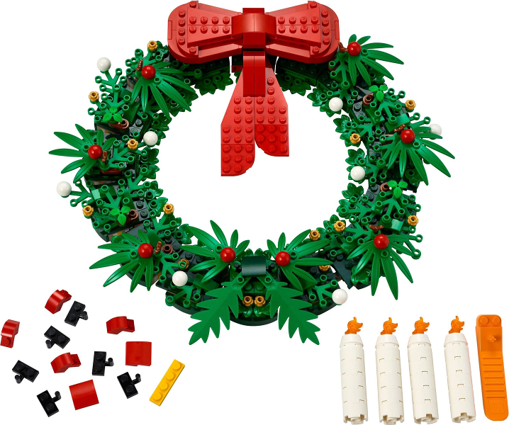 LEGO 40426 Vánoční věnec 2 v 1