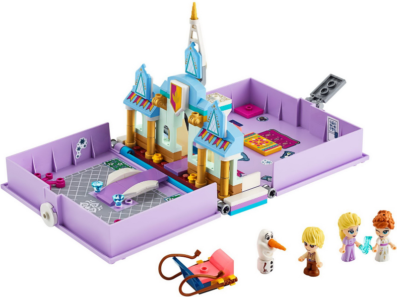 LEGO® I Disney Princess™ 43175 Anna a Elsa a jejich pohádková kniha dobrodružství