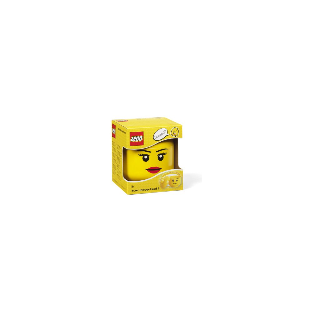 LEGO Storage box HEAD - Box hlava dívky vel. S