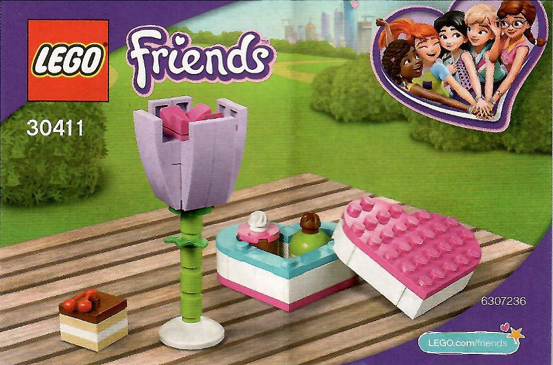 LEGO® Friends 30411 Bonboniéra a květina