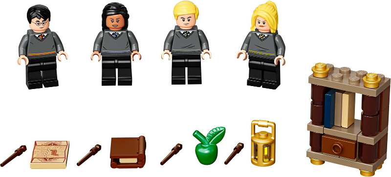LEGO Harry Potter 40419 Sada bradavických studentů s doplňky