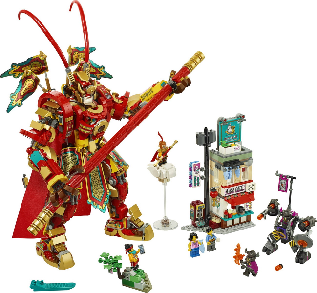 Lego Monkie Kid 80012 Bojový robot Monkey Kinga