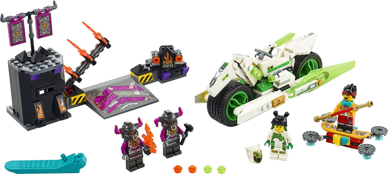 Lego Monkie Kid 80006 Bílý dračí kůň