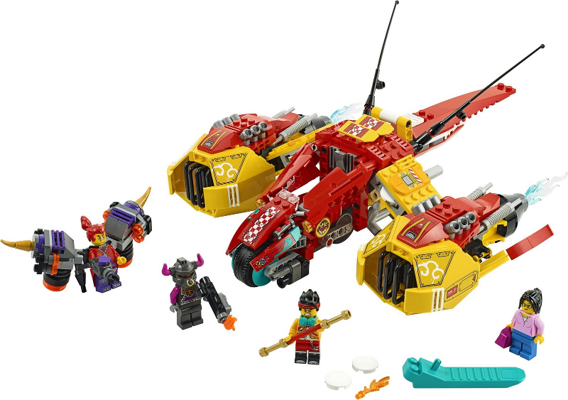 LEGO Monkie Kid 80008 Stíhačka Monkie Kida