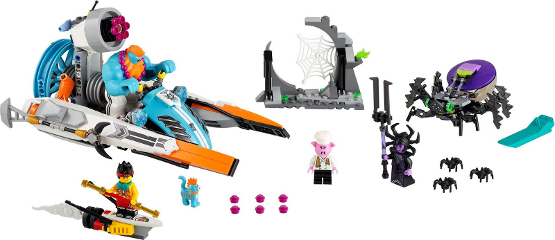 Lego 80014 Monkie Kid Sandyho motorový člun