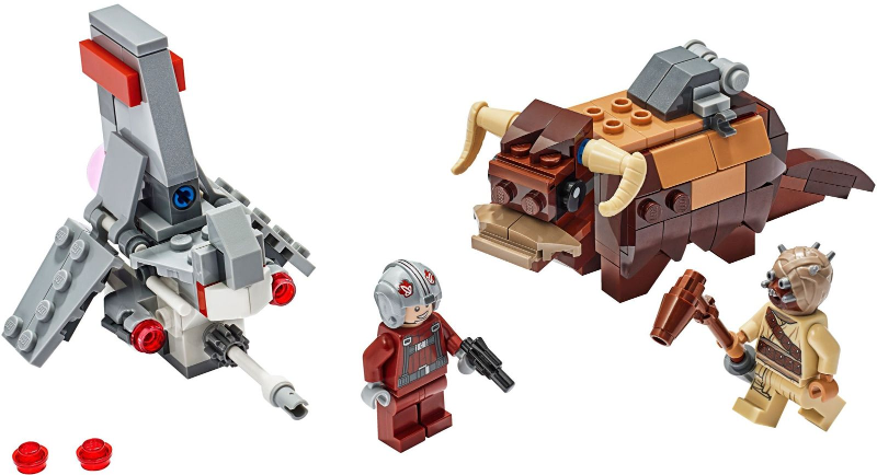 LEGO Star Wars 75265 Mikrostíhačka T-16 Skyhopper vs. Bantha