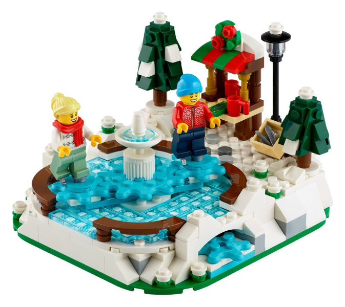 LEGO® Exklusivní 40416 Ice Skating Rink - Holiday & Event: Christmas