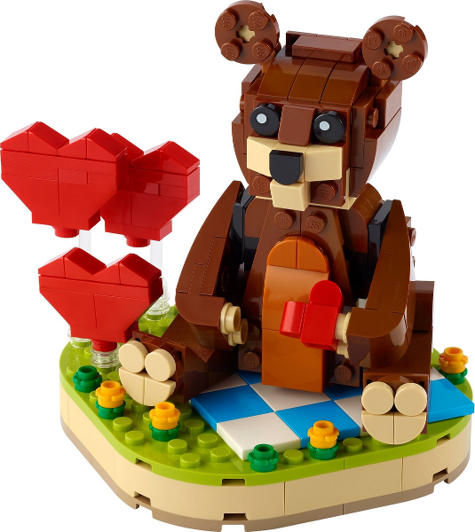 Lego 40462 Valentýnský medvídek