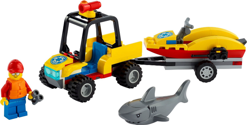 LEGO® CITY 60286 Záchranná plážová čtyřkolka