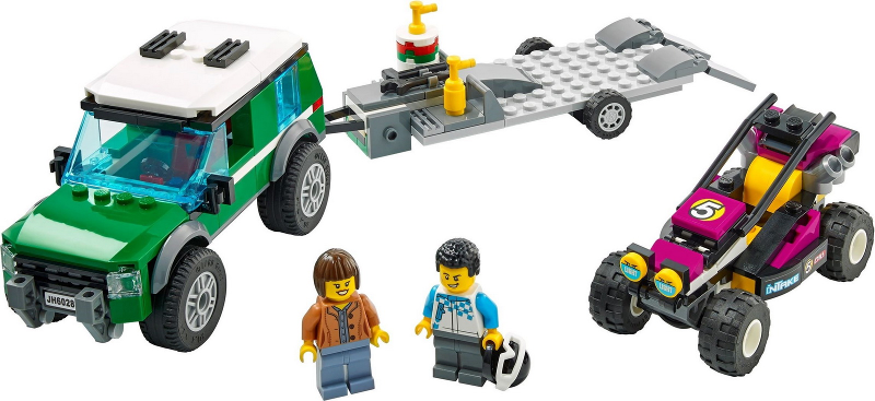 LEGO® CITY 60288 Transport závodní buginy