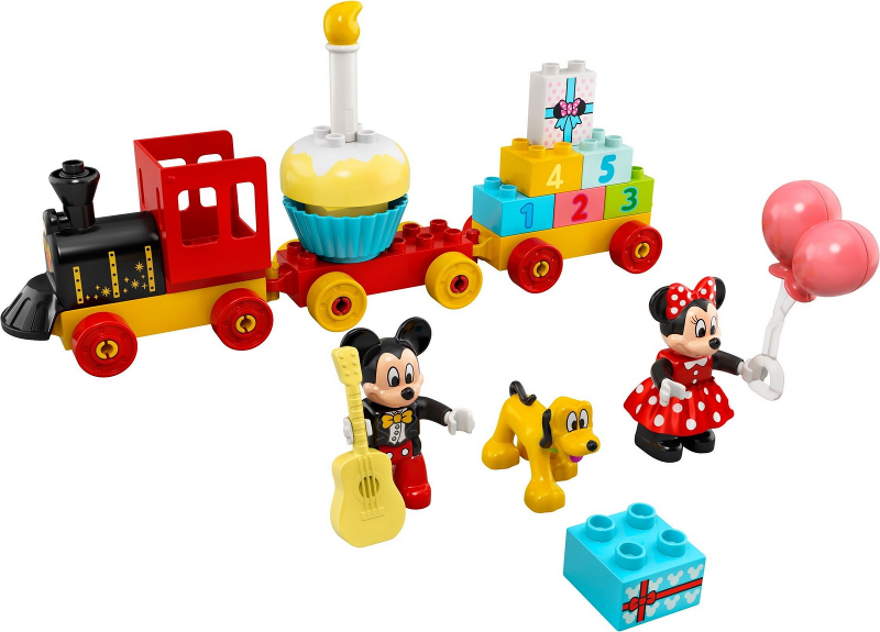LEGO® DUPLO® 10941 Narozeninový vláček Mickeyho a Minnie