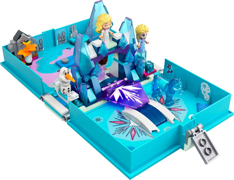 LEGO® I Disney Princess™ 43189 Elsa a Nokk a jejich pohádková kniha dobrodružství