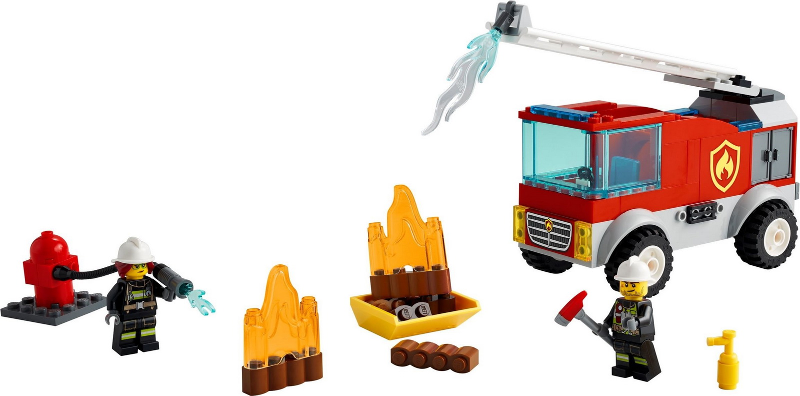 LEGO® CITY 60280 Hasičské auto s žebříkem