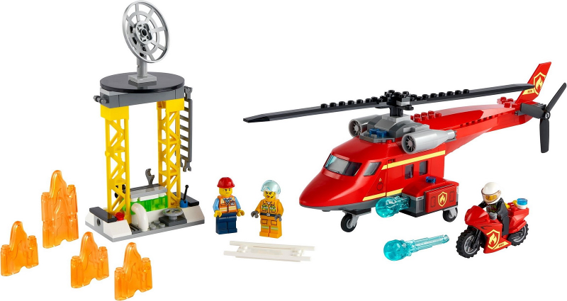 LEGO® CITY 60281 Hasičský záchranný vrtulník