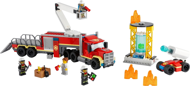 LEGO® CITY 60282 Velitelská jednotka hasičů