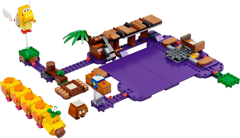 LEGO® Super Mario™ 71383 Wiggler a jedovatá bažina – rozšiřující set