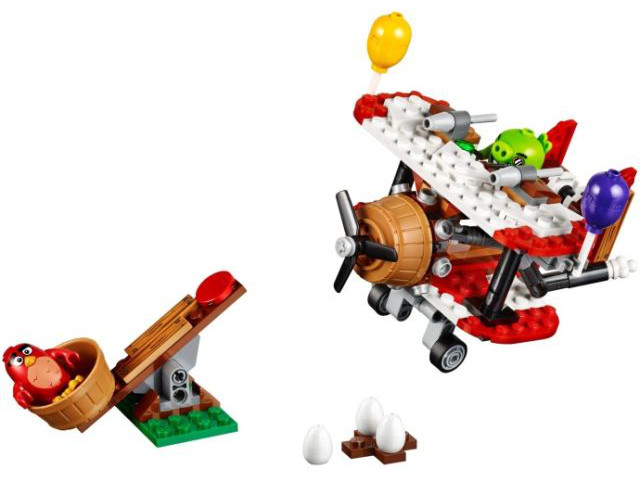 LEGO® Angry Birds 75821+75822+75823+75824+75825+75826 - použité jen vystavené bez krabic