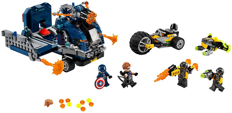 LEGO Super Heroes 76143 Avengers: Boj o náklaďák
