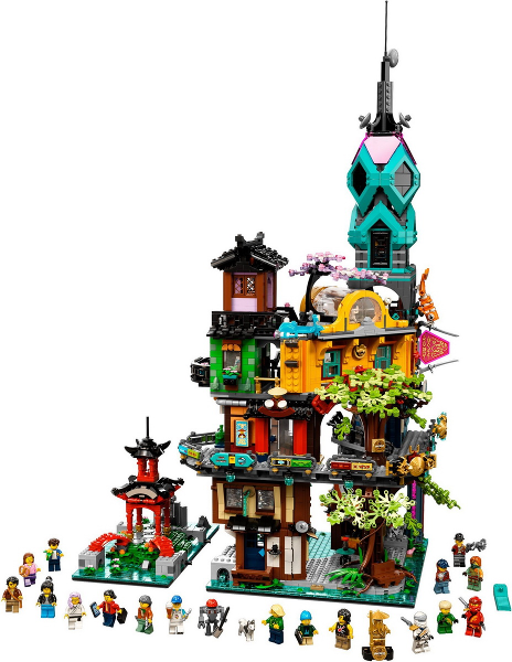 LEGO® NINJAGO® 71741 Zahrady v NINJAGO City