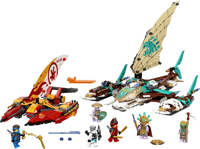 LEGO® NINJAGO® 71748 Souboj katamaránů na moři