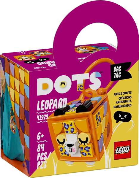 LEGO® DOTS™ 41929 Ozdoba na tašku – leopard