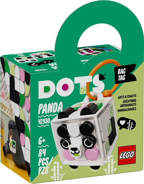LEGO® DOTS™ 41930 Ozdoba na tašku – panda