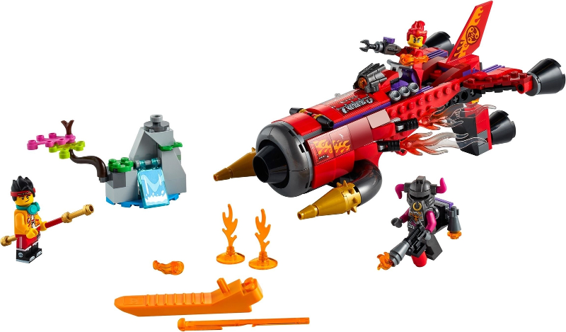 LEGO® Monkie Kid 80019 Pekelný tryskáč Red Sona