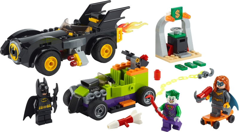 LEGO® DC Batman™ 76180 Batman™ vs. Joker™: Honička v Batmobilu