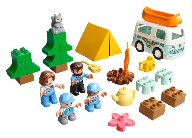 LEGO® DUPLO® 10946 Dobrodružství v rodinném karavanu